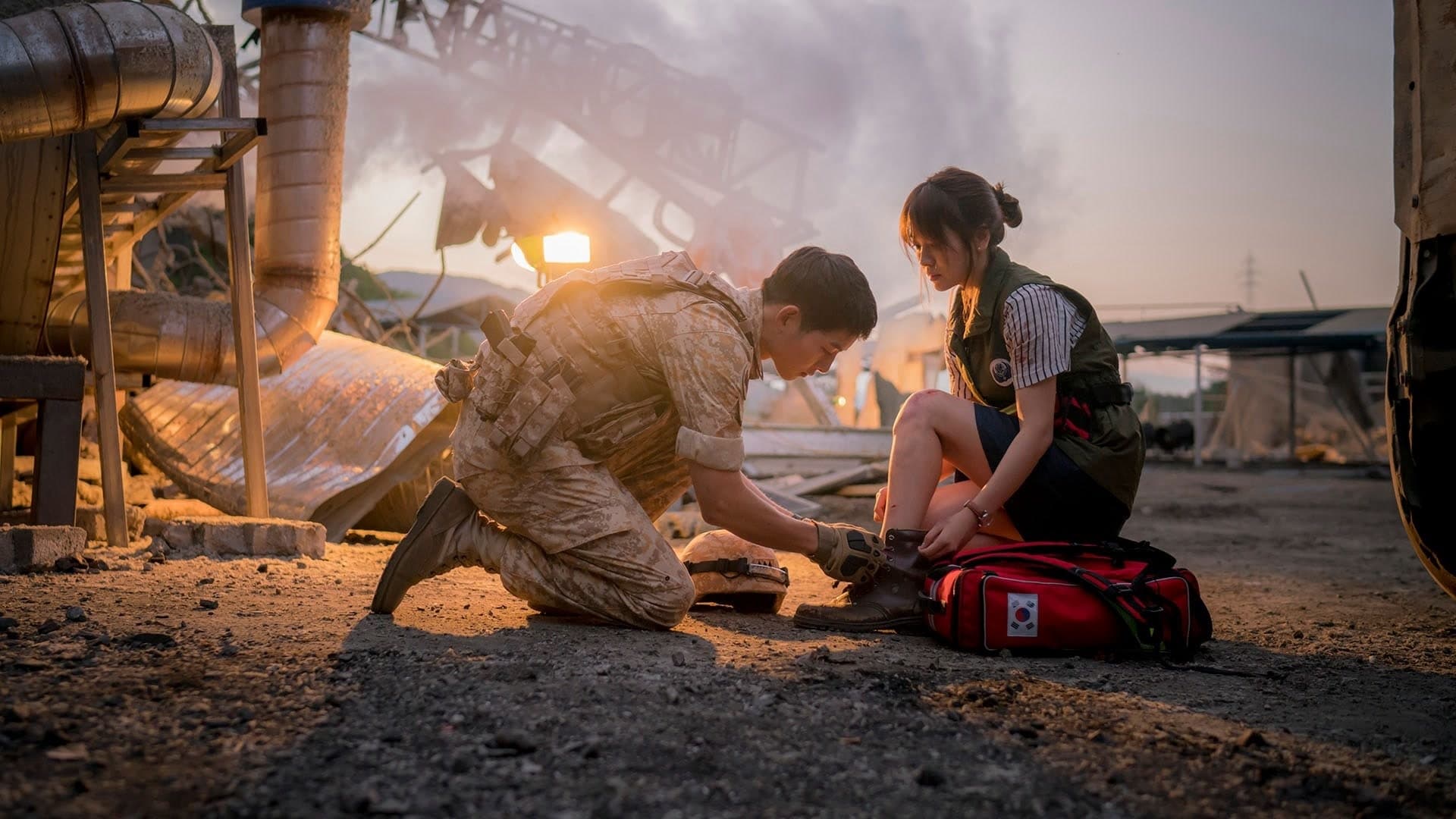 دانلود سریال کره ای نسل خورشید 2016 Descendants of the Sun